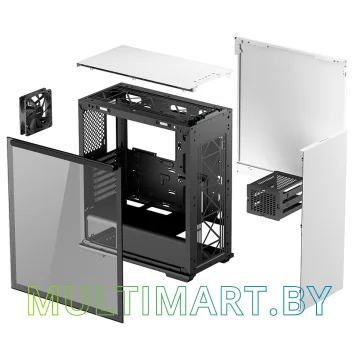 Корпус DeepCool Macube 310 GS-ATX-MACUBE310-WHG0P картинка 16